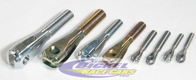Threaded Clevis (10-32 LH, Bolt 3/16", Slot 1/8")