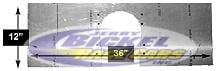Motor Plate JBRC9026 Universal SB/Mopar